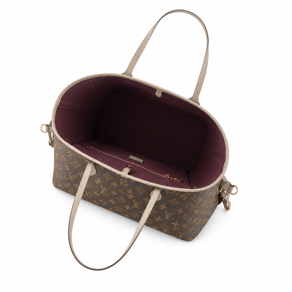 Louis Vuitton Monogram Contrast Handle Tote Bag