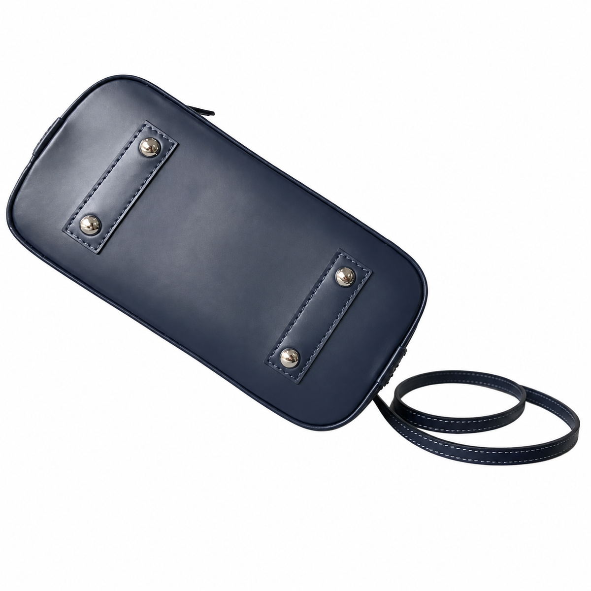 Louis Vuitton Alma BB — Epi Leather in Indigo with Silver Lock & Key