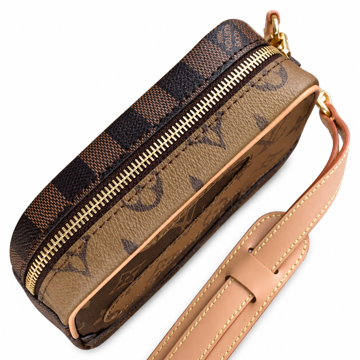 Louis Vuitton Monogram Slim Crossbody Bag in Heritage Canvas