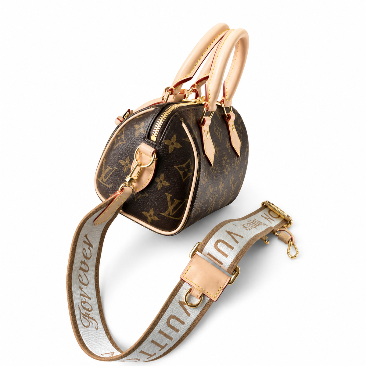 Louis Vuitton Monogram Petite Chain Satchel