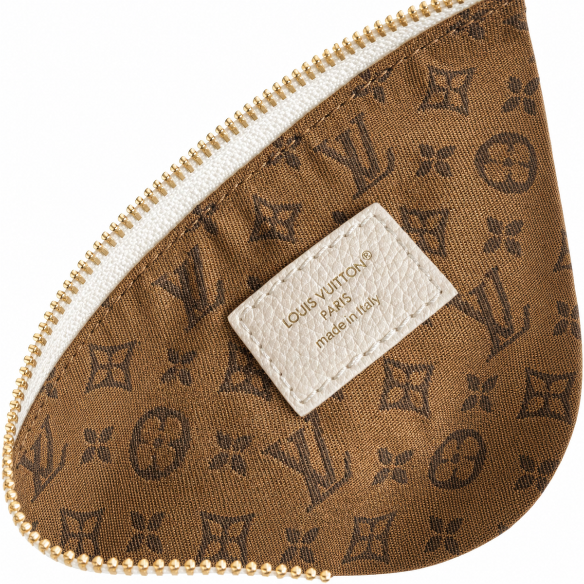 Louis Vuitton Loop Hobo — Monogram Empreinte Leather in Crème & Tourterelle