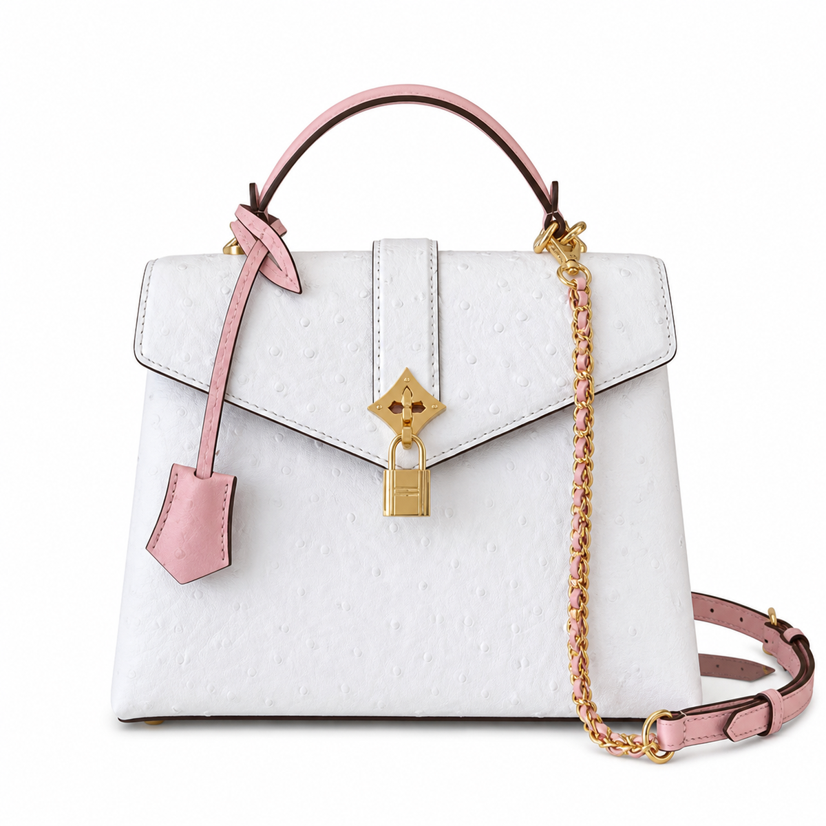 Louis Vuitton Monogram Signature Lock Flap Bag