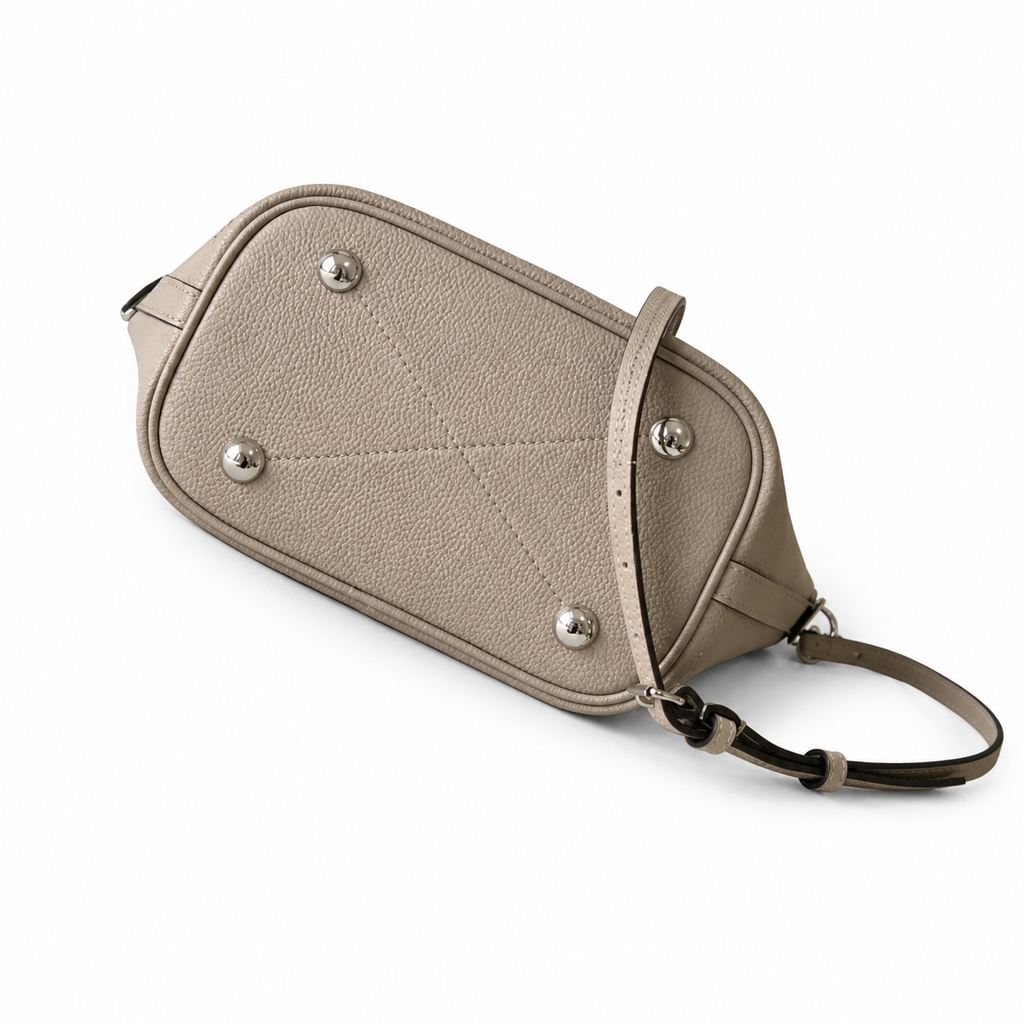 Louis Vuitton Blossom PM — Mahina Perforated Leather in Tourterelle with Braided Key Charm