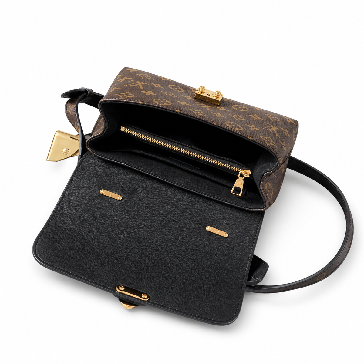 Louis Vuitton Monogram Héritage Compact Structured Tote
