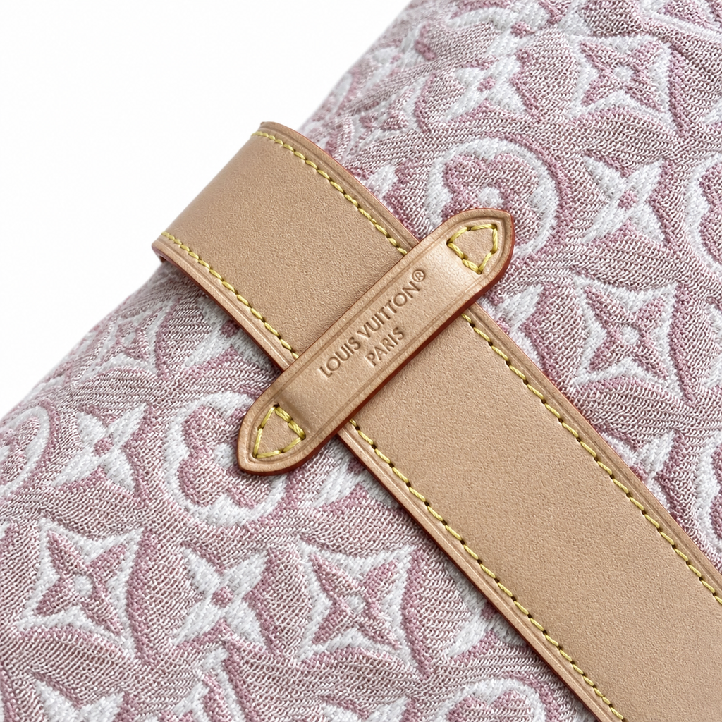 Louis Vuitton Papillon BB — Monogram Shine in Rose Poudre with Vachetta Leather Trim