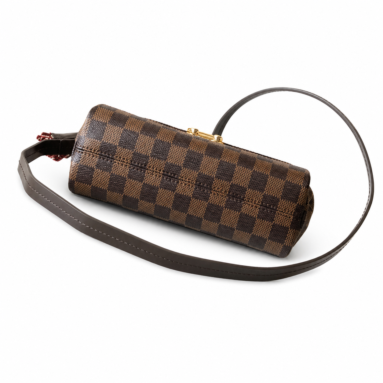 Louis Vuitton Siena MM — Damier Ebène Canvas & Dark Brown