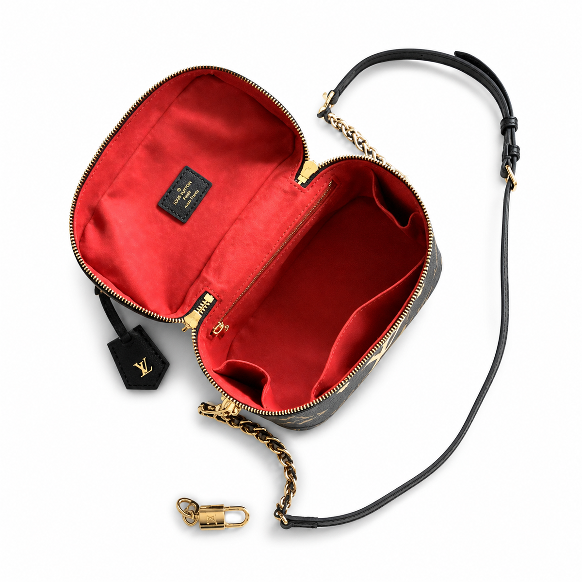 Louis Vuitton Vanity PM — Bicolor Monogram Empreinte in Black & Crème