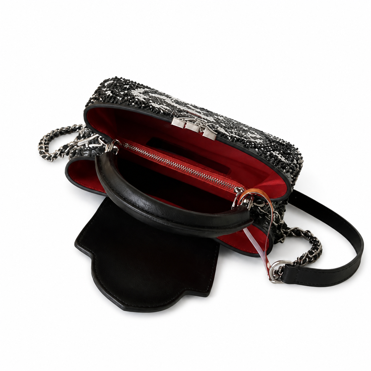 Louis Vuitton Monogram Heritage Crossbody Satchel Bag