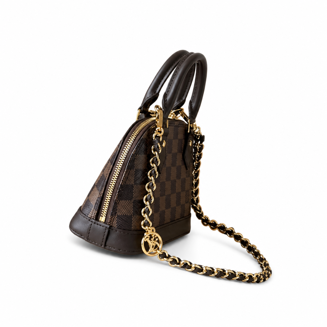 Louis Vuitton Damier Ebène Compact Horizontal Crossbody