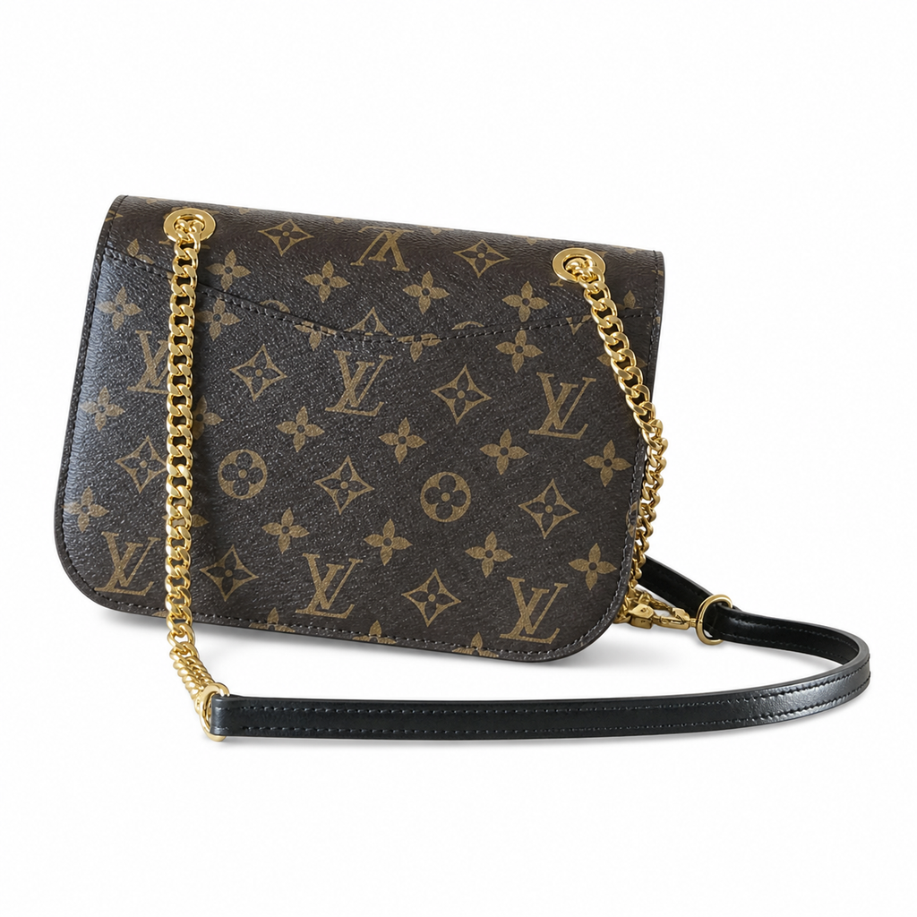 Louis Vuitton Vanity Case PM — Monogram Canvas with Black Leather Trim