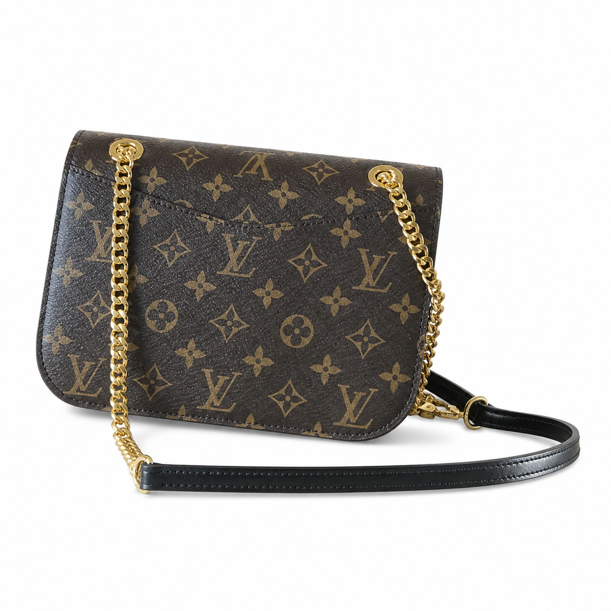 Louis Vuitton Vanity Case PM — Monogram Canvas with Black Leather Trim
