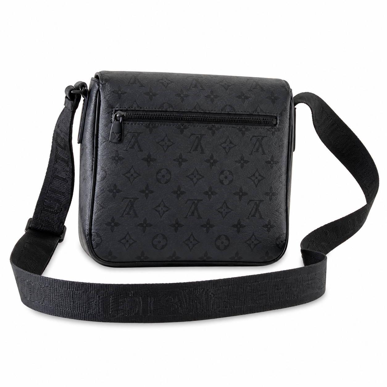 Louis Vuitton District PM — Monogram Shadow Leather in All Black