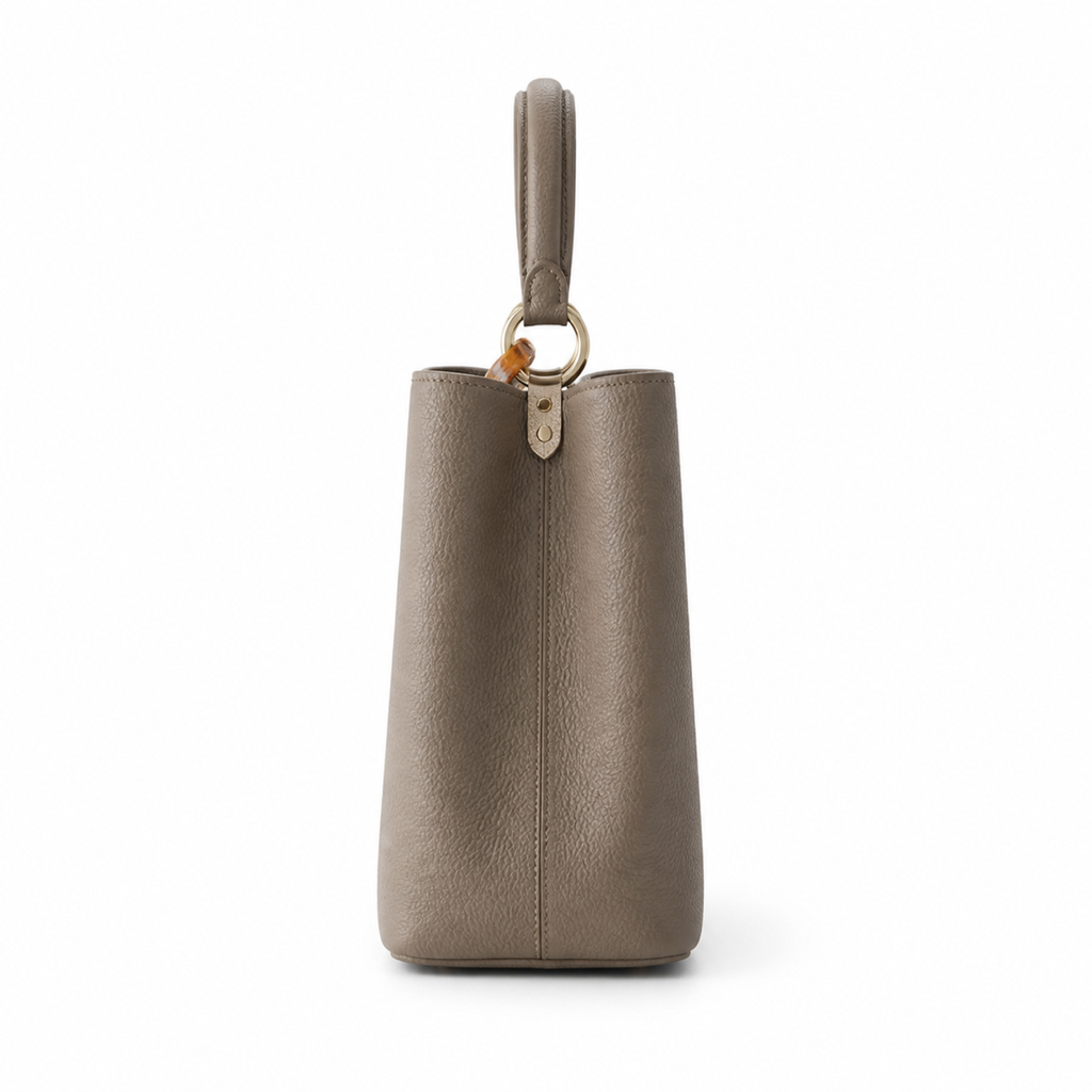 Louis Vuitton Capucines MM — Taurillon Leather in Tourterelle with Gold LV Lock