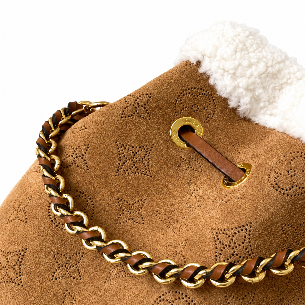 Louis Vuitton Monogram Wide Bucket Crossbody