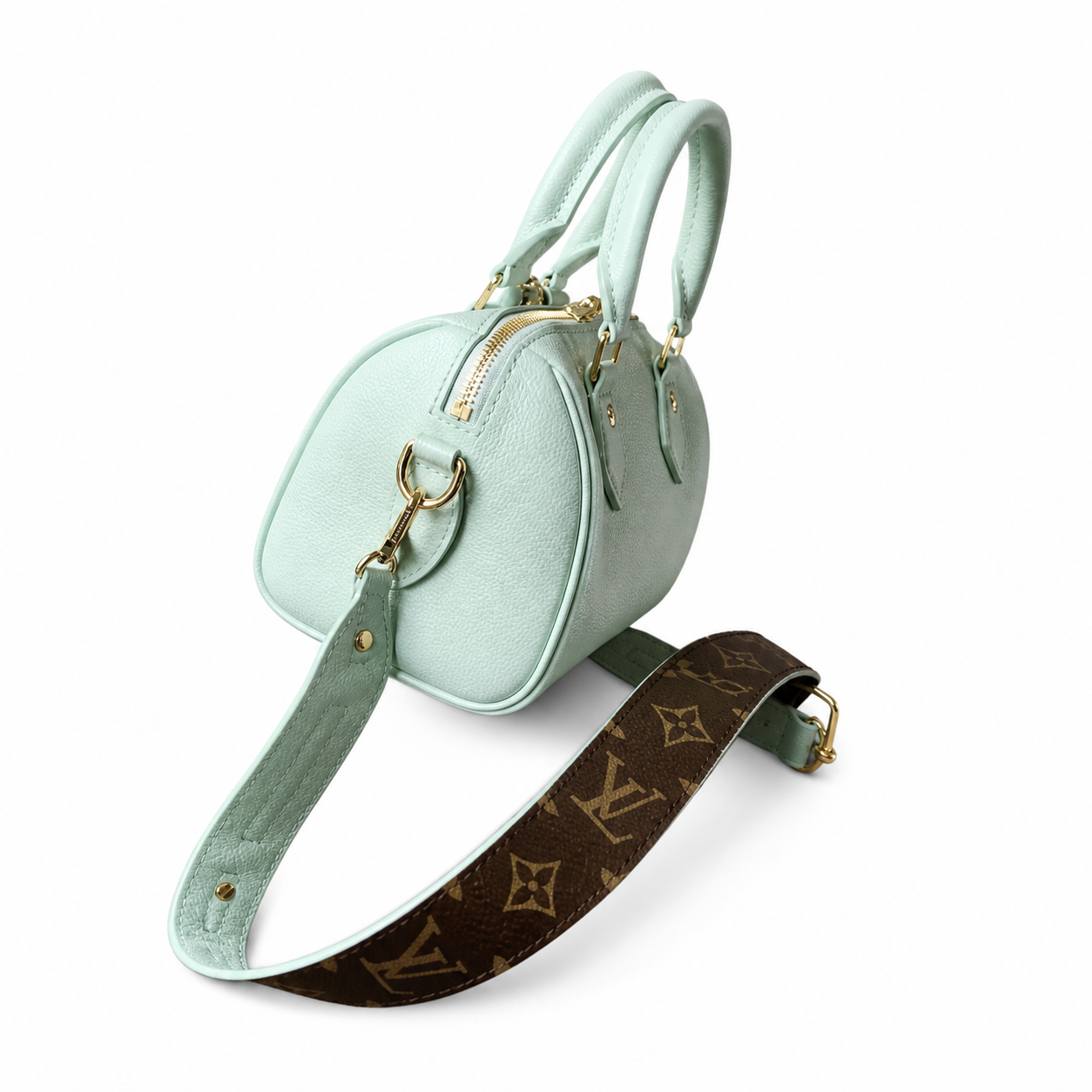 Louis Vuitton Monogram Petite Lock Shoulder Bag