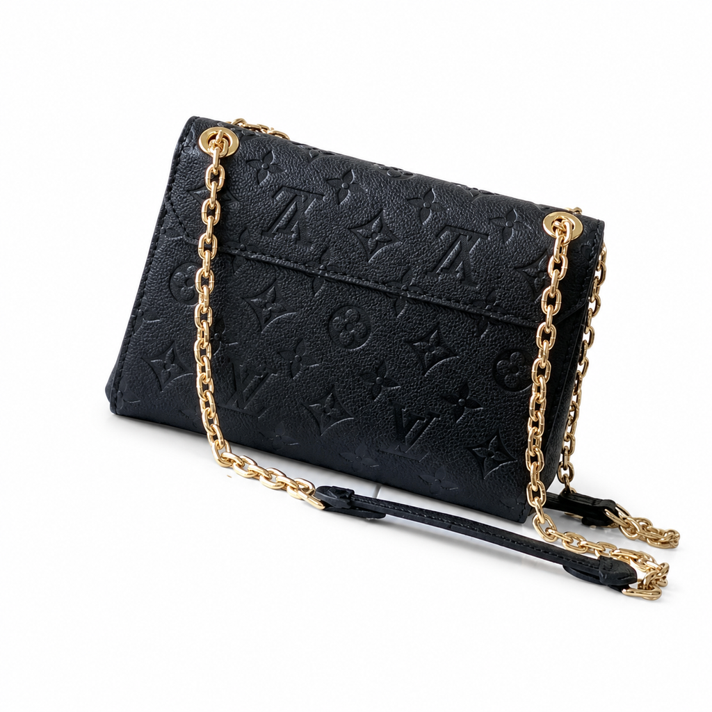 Louis Vuitton Vavin BB — Monogram Empreinte Leather in Black