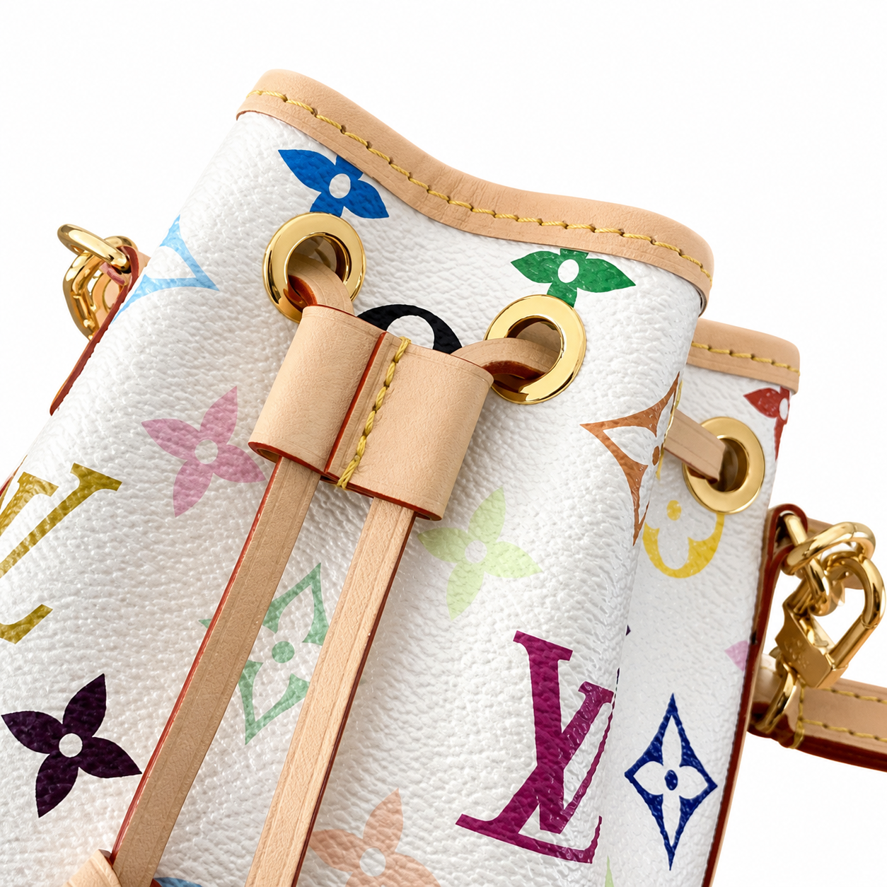 Louis Vuitton Monogram Pochette Bucket Bag in Signature Canvas