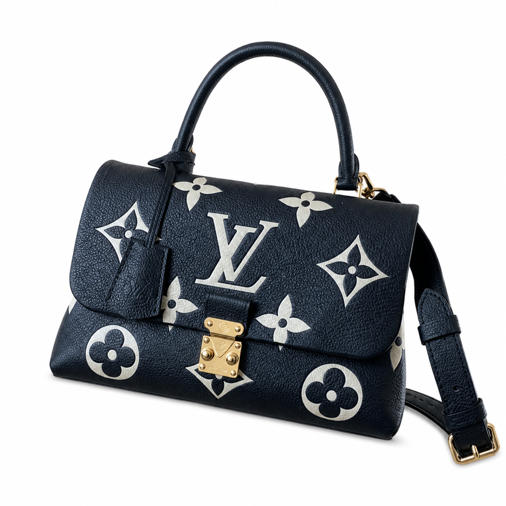 Louis Vuitton Montaigne BB — Noir Giant Monogram Empreinte