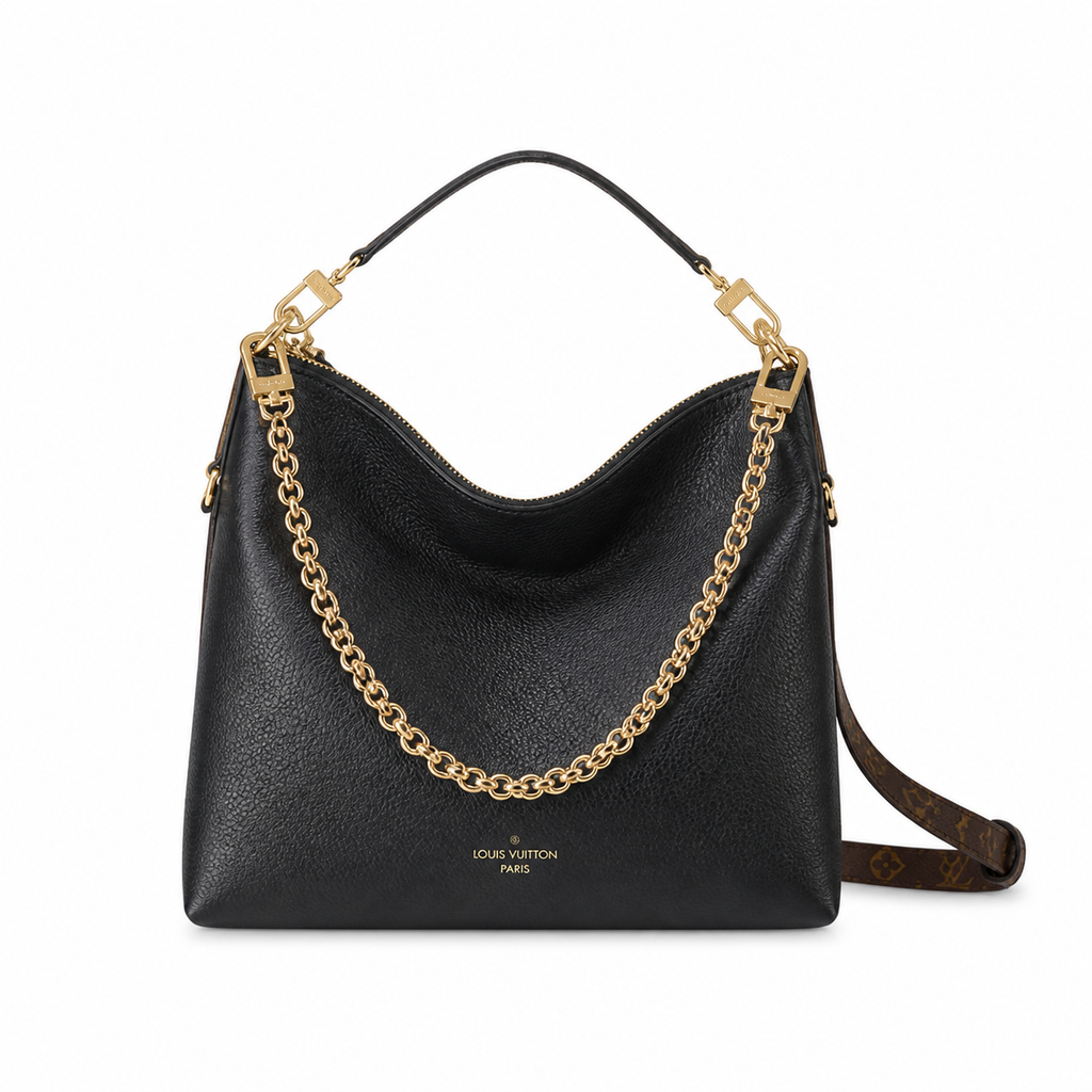 Louis Vuitton Loop Hobo — Monogram Empreinte Leather in Black