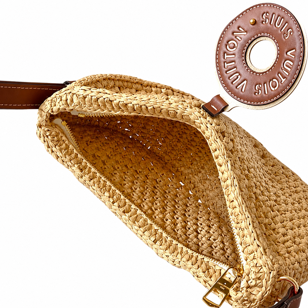 Louis Vuitton Monogram Flat Pochette Shoulder Bag