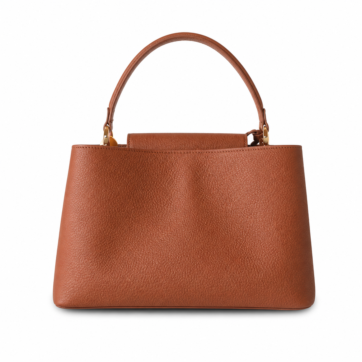 Louis Vuitton Capucines MM — Taurillon Leather in Miel with Gold LV Lock