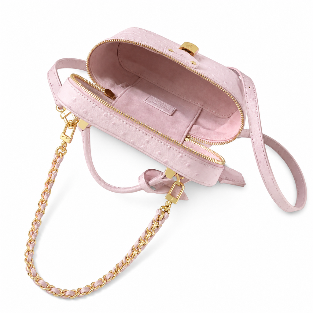 Louis Vuitton Vanity PM — Ostrich Leather in Lilas Rose