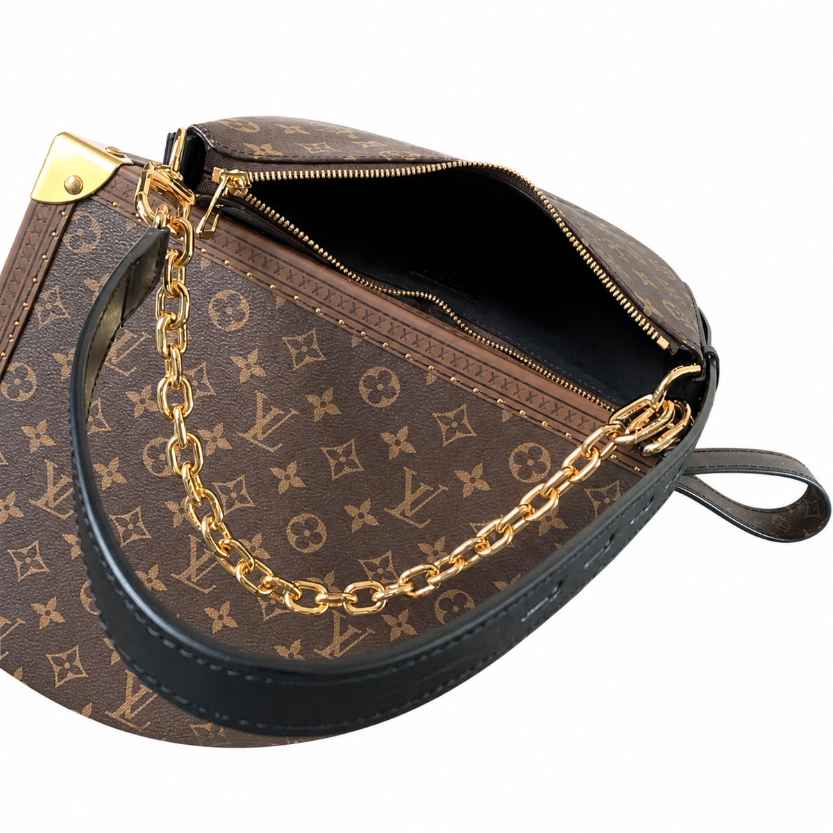 Louis Vuitton Monogram Slim Vertical Shoulder Bag