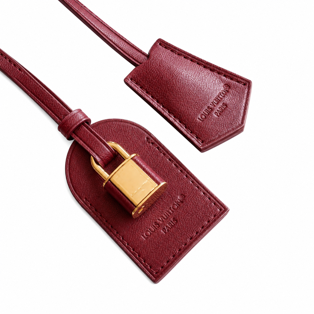 Louis Vuitton Capucines MM — Taurillon Leather in Bordeaux with Gold LV Lock