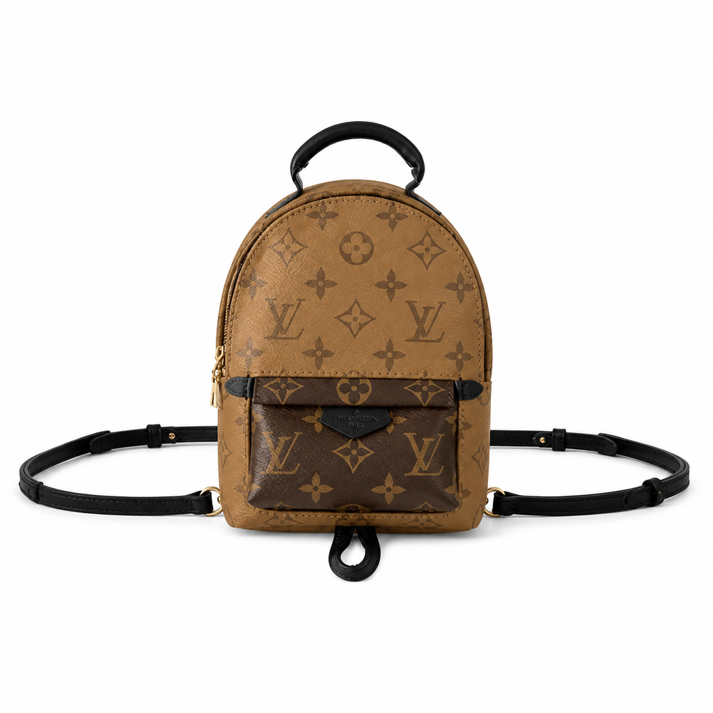Louis Vuitton Palm Springs Mini Backpack — Monogram Reverse Canvas