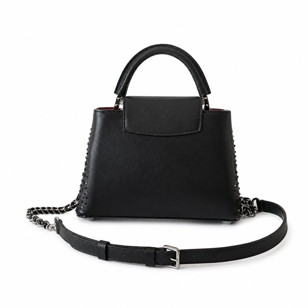 Louis Vuitton Monogram Heritage Crossbody Satchel Bag
