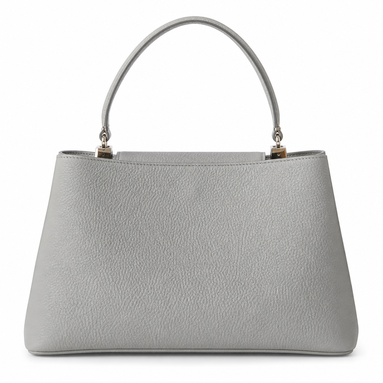 Louis Vuitton Capucines MM — Taurillon Leather in Galet with Gold LV Lock