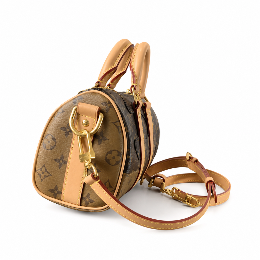 Louis Vuitton Monogram Double Zip Pochette in Heritage Canvas