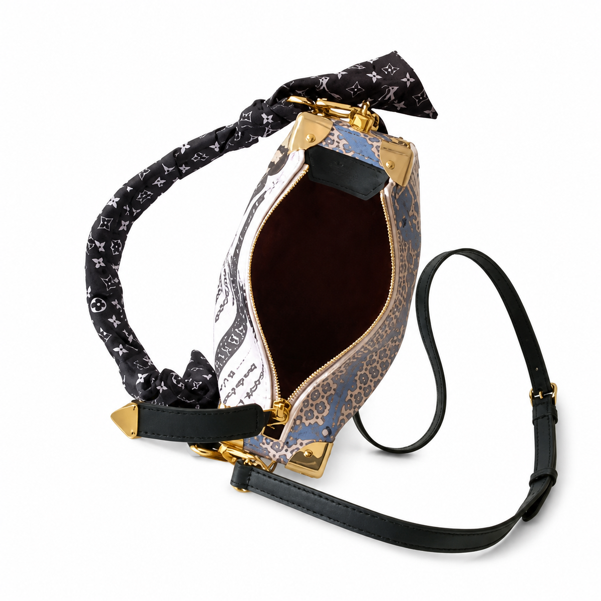 Louis Vuitton Monogram Structured Crossbody Bag