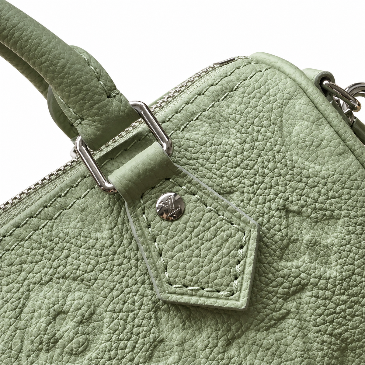 Louis Vuitton Speedy Bandoulière 20 — Monogram Embossed Leather in Vert d’Eau