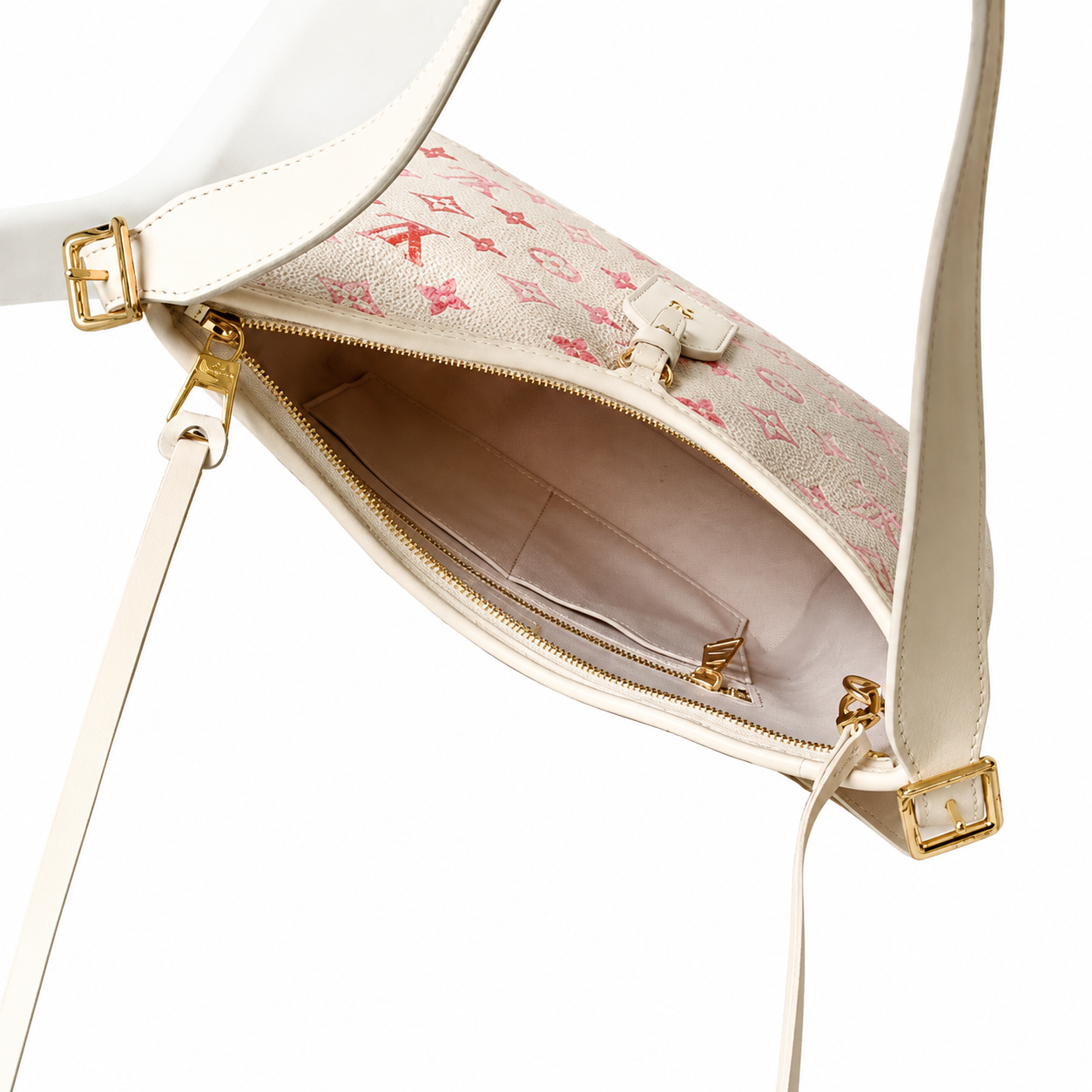 Louis Vuitton Monogram Structured Shoulder Bag in Heritage Canvas