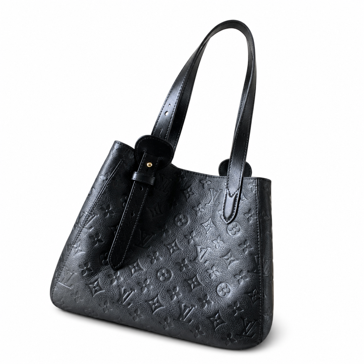 Louis Vuitton Monogram Tall Bucket Crossbody