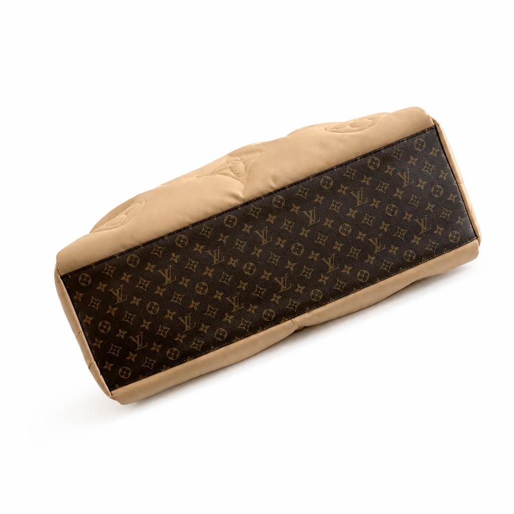 Louis Vuitton Onthego GM — Pillow Quilted Nylon in Dune