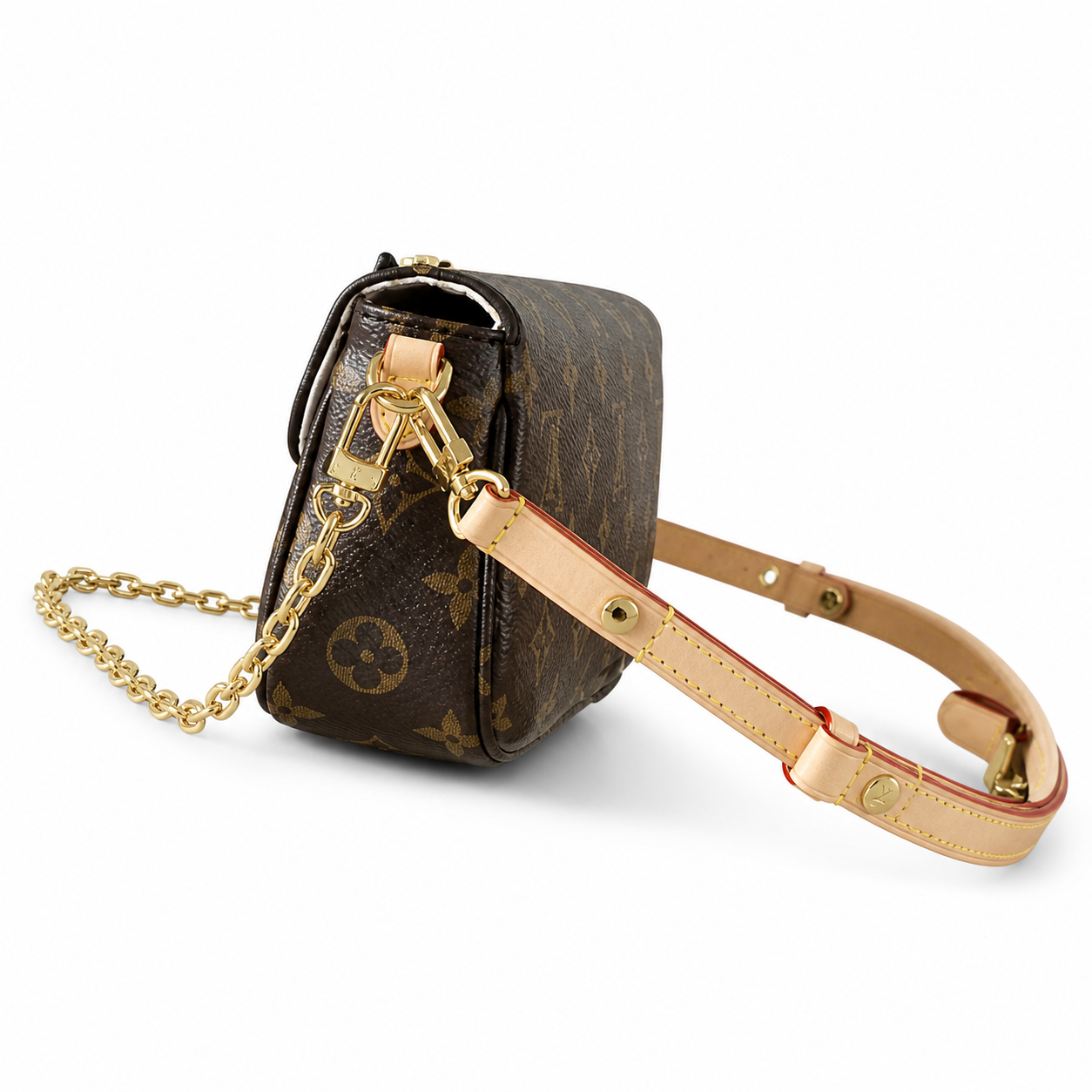 Louis Vuitton Monogram Feather-Slim Vertical Crossbody