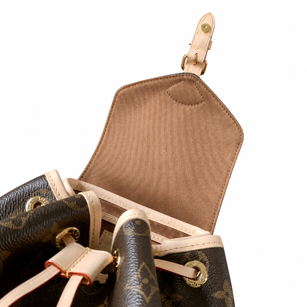 Louis Vuitton Sac à Dos Bosphore Backpack — Monogram Canvas with Vachetta Leather Trim