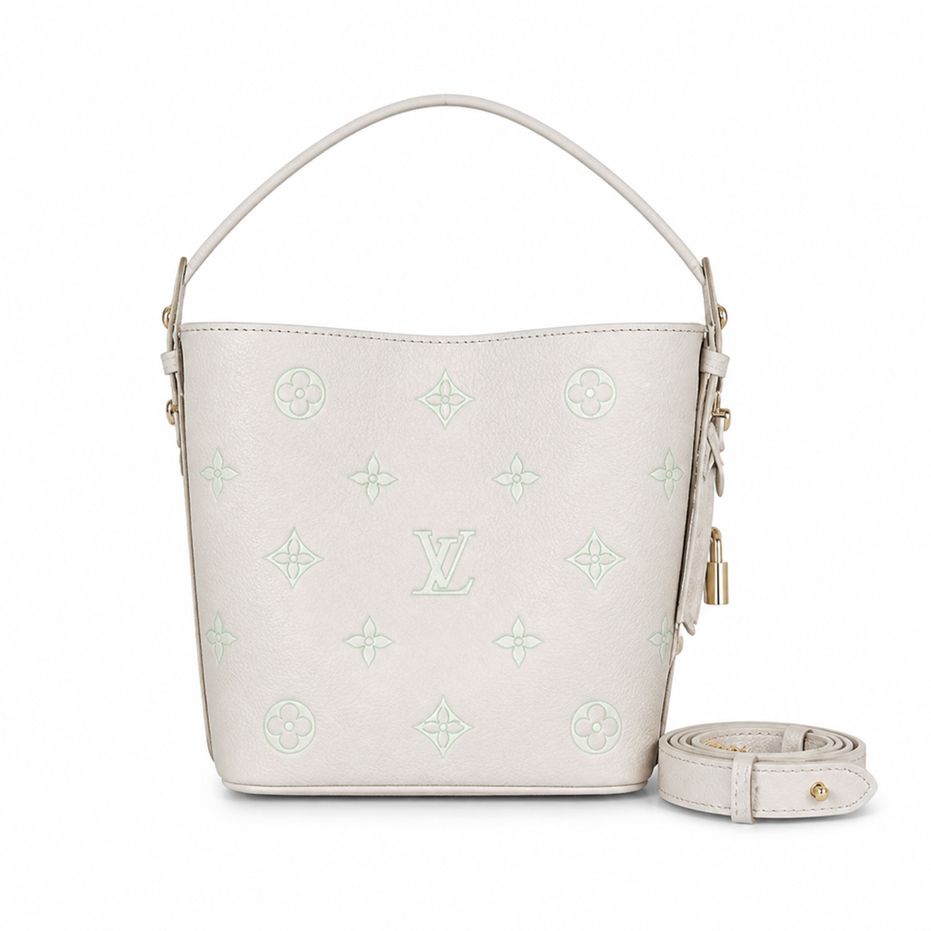 Louis Vuitton Monogram Heritage Cube Shoulder Bag