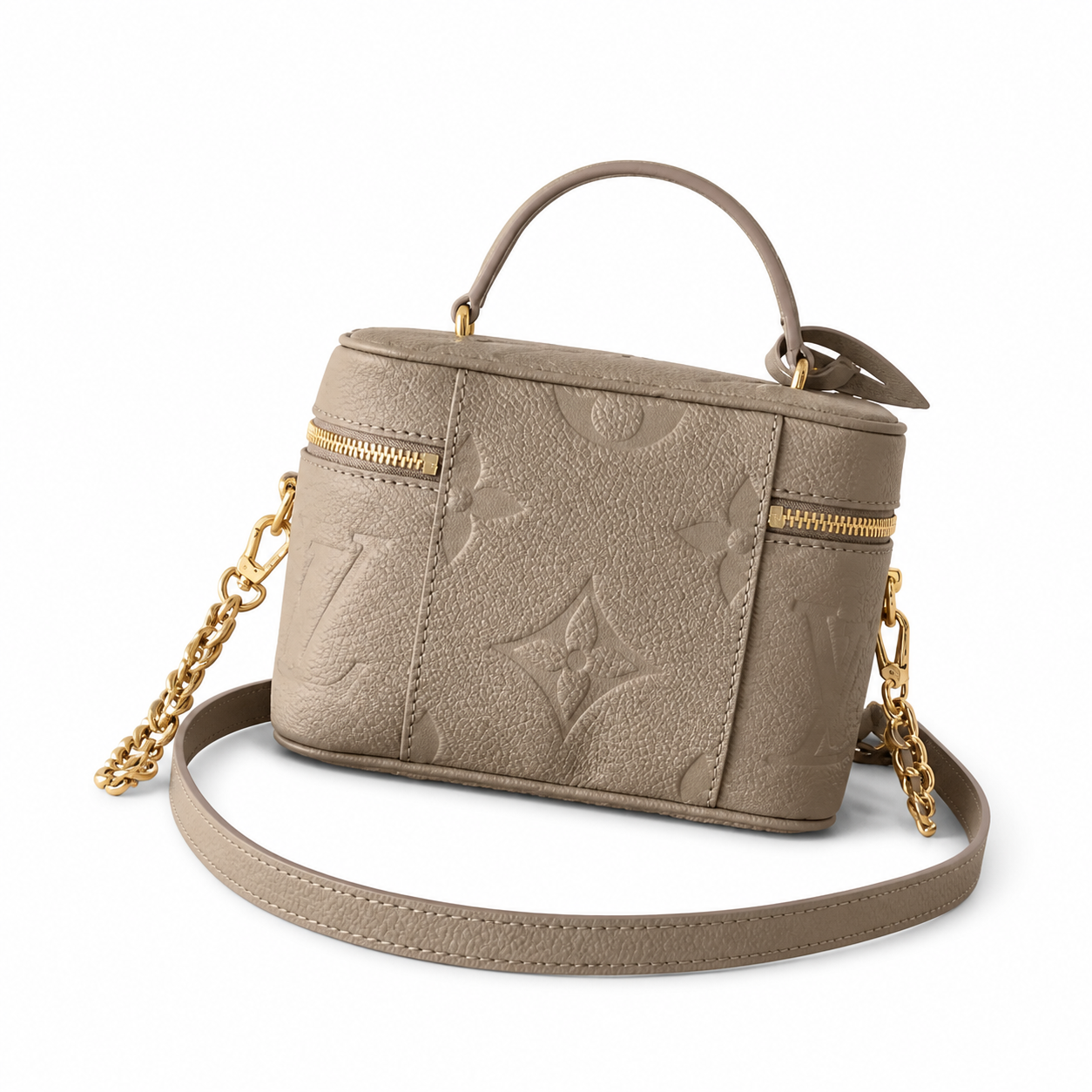 Louis Vuitton Monogram Mini Crossbody Bag With Chain Detail