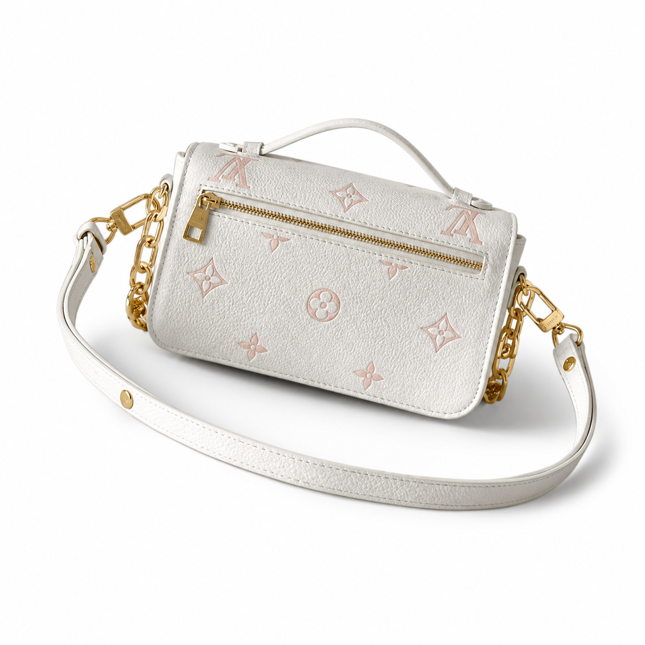 Louis Vuitton Monogram Heritage Wristlet Crossbody Bag