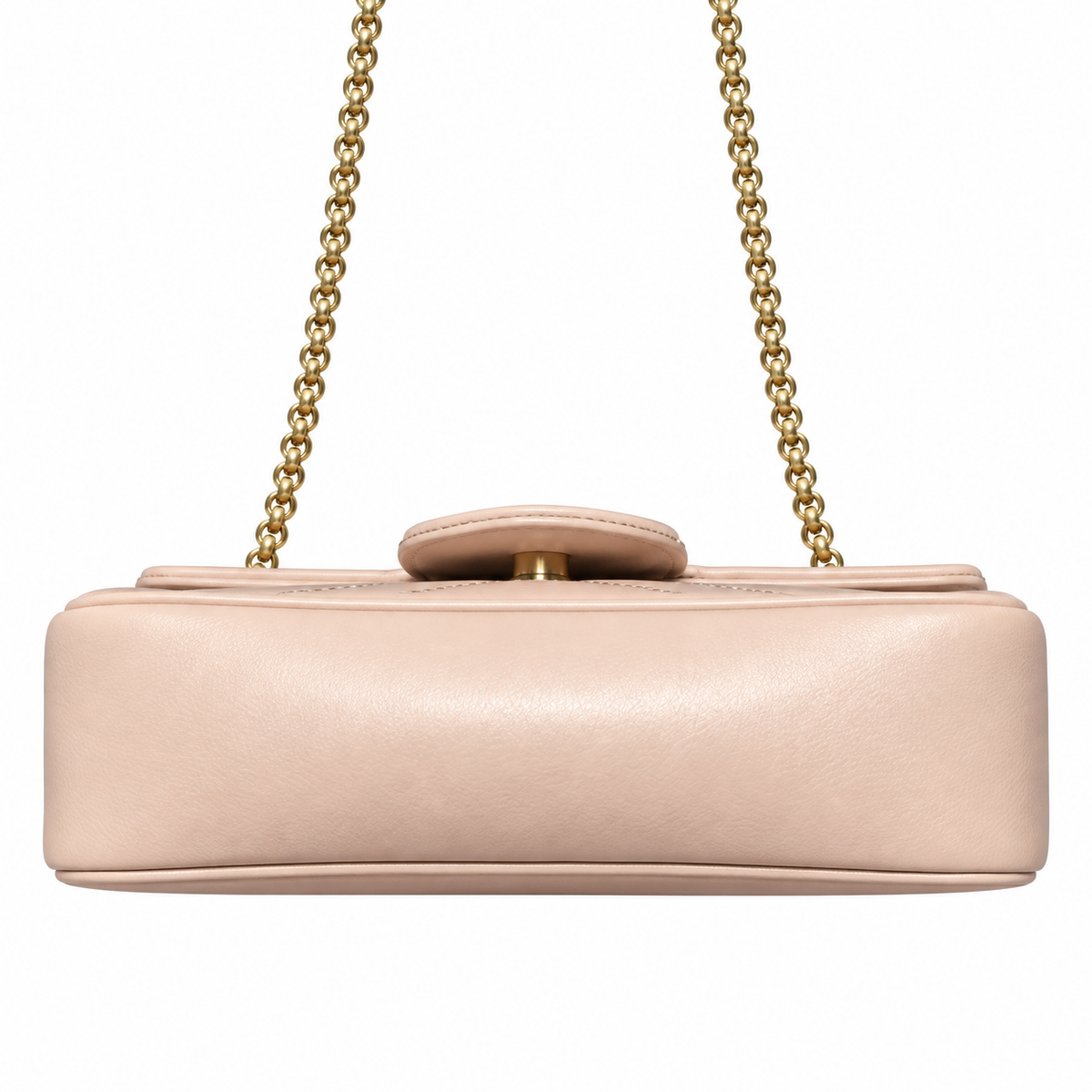 Gucci GG Marmont Super Mini Bag in Dusty Pink Matelassé