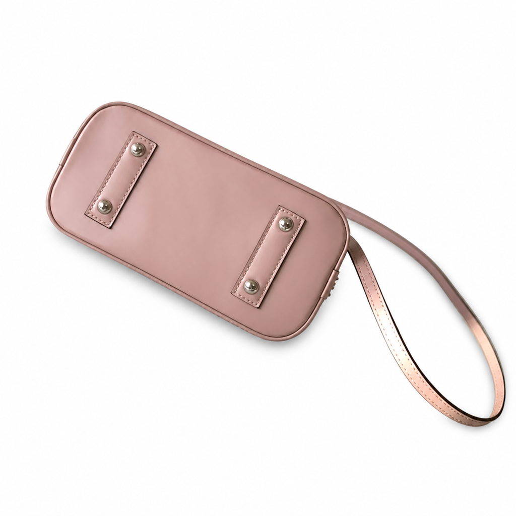 Louis Vuitton Alma BB — Epi Leather in Rose Ballerine with Silver Lock & Key