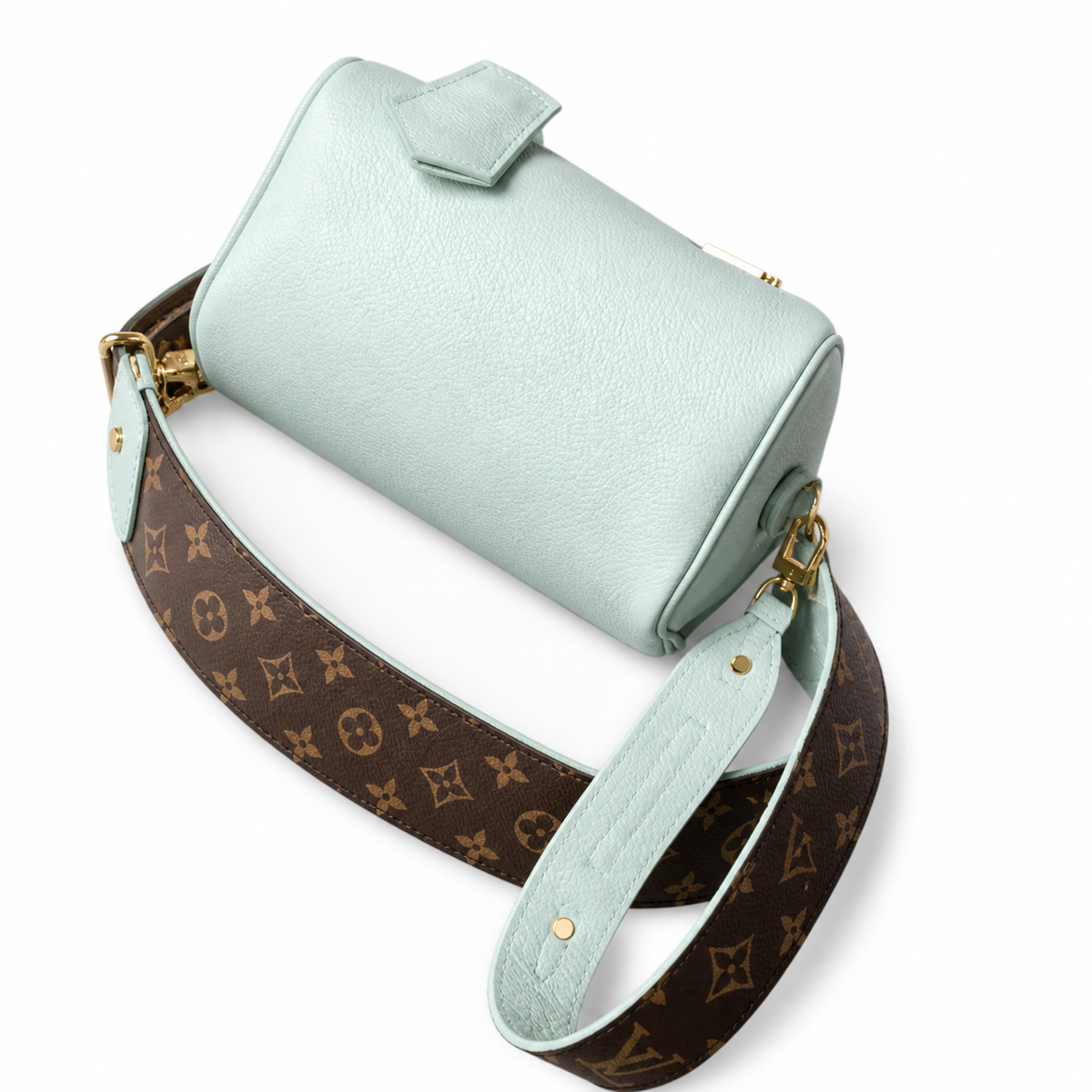 Louis Vuitton Monogram Petite Lock Shoulder Bag