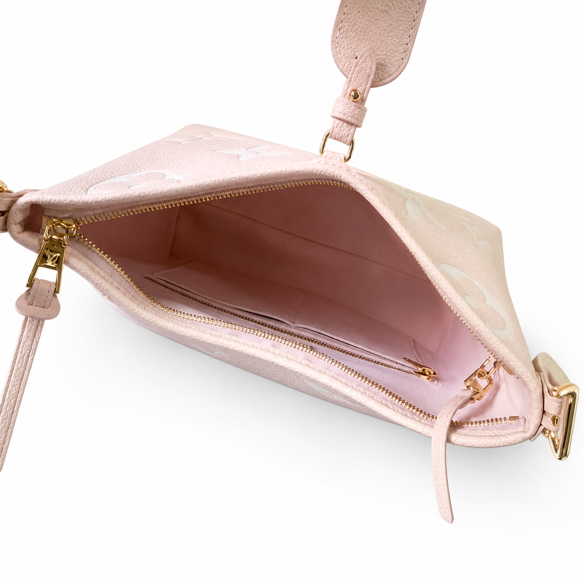 Louis Vuitton CarryAll PM — Giant Monogram Empreinte in Rose Trianon