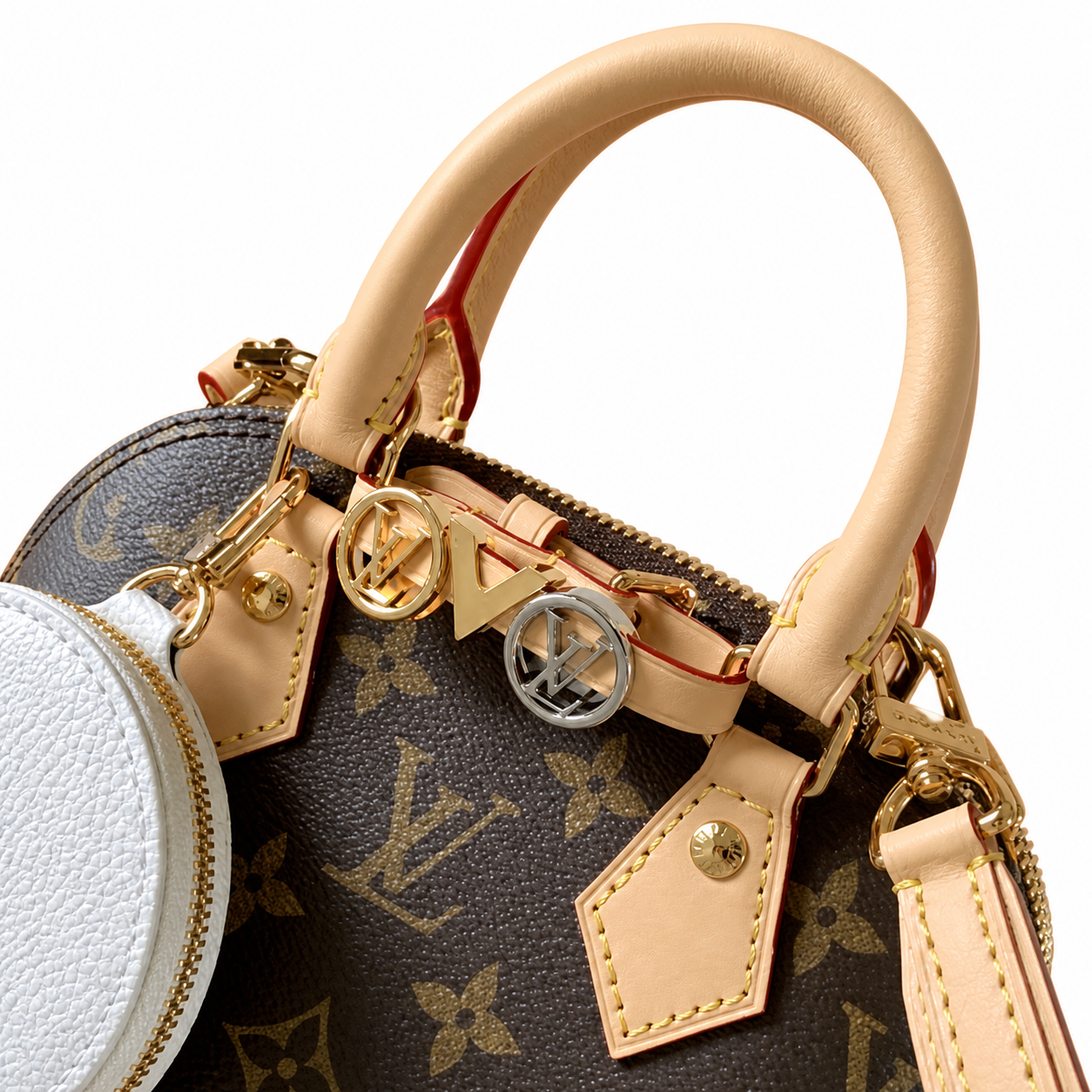 Louis Vuitton Monogram Reverse Compact Horizontal Crossbody