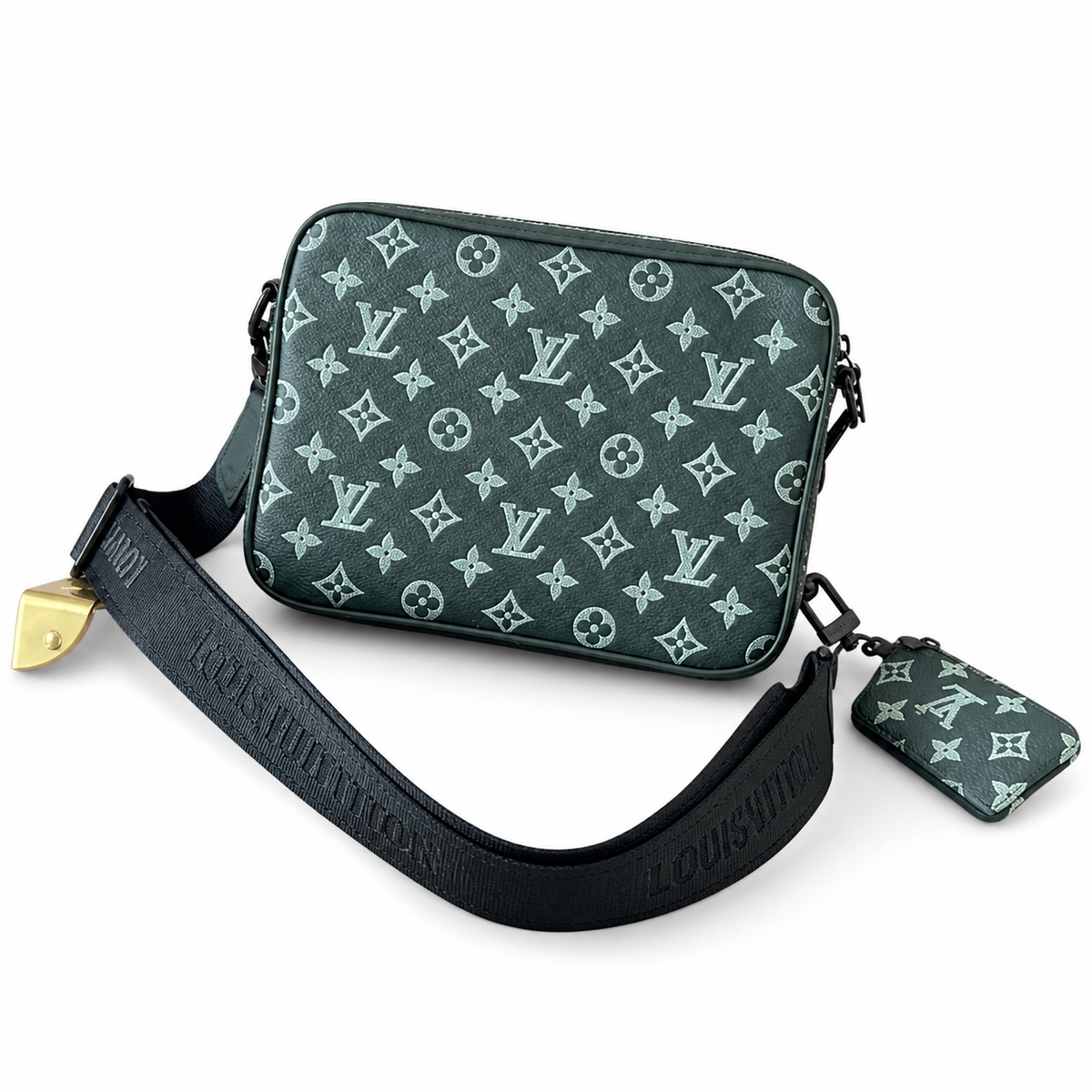 Louis Vuitton Monogram Slim Open-Top Shoulder Bag