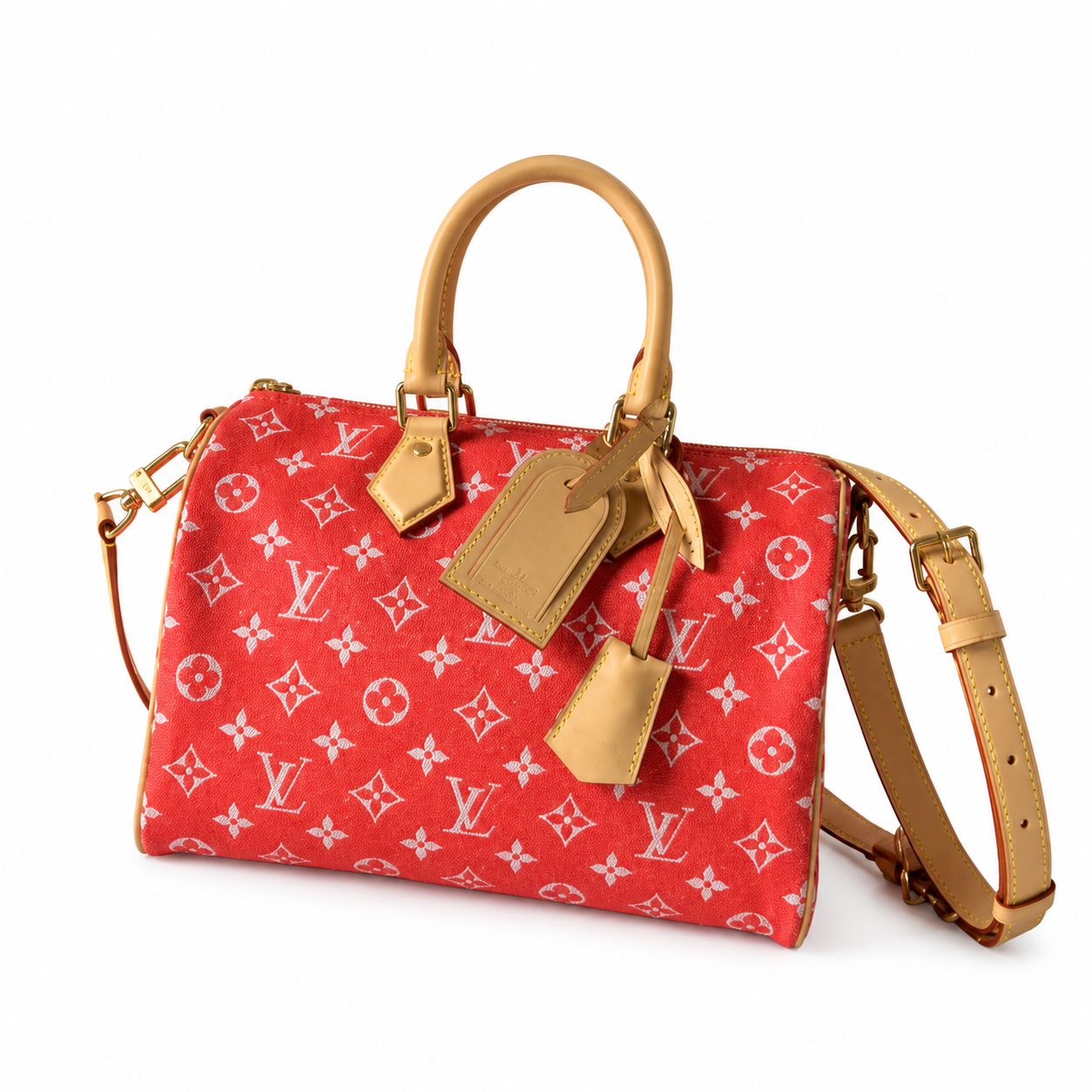 Louis Vuitton Monogram Tall Crossbody Bag — Heritage Edition