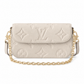 Louis Vuitton Pochette Félicie — Crème Ivoire Monogram Empreinte
